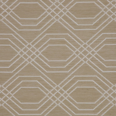Beige Interlocking Outdoor Rug - Basata