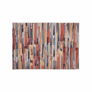 Washable Multicolour Kitchen Mat - Blur