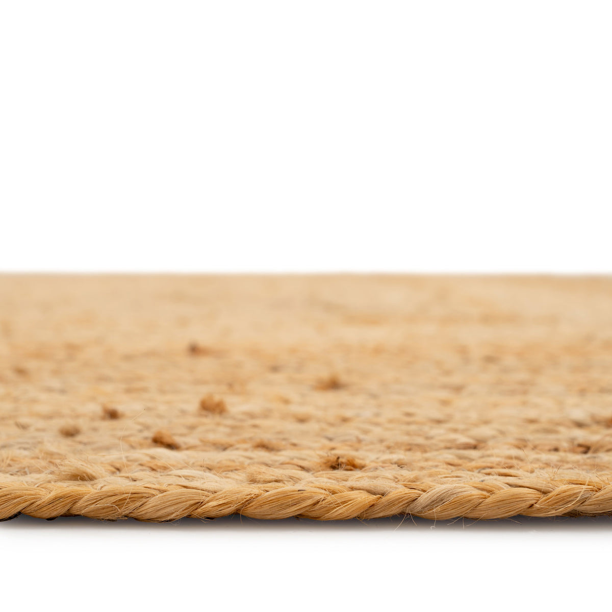 Rustic Braided Jute Runner Rug - Althea