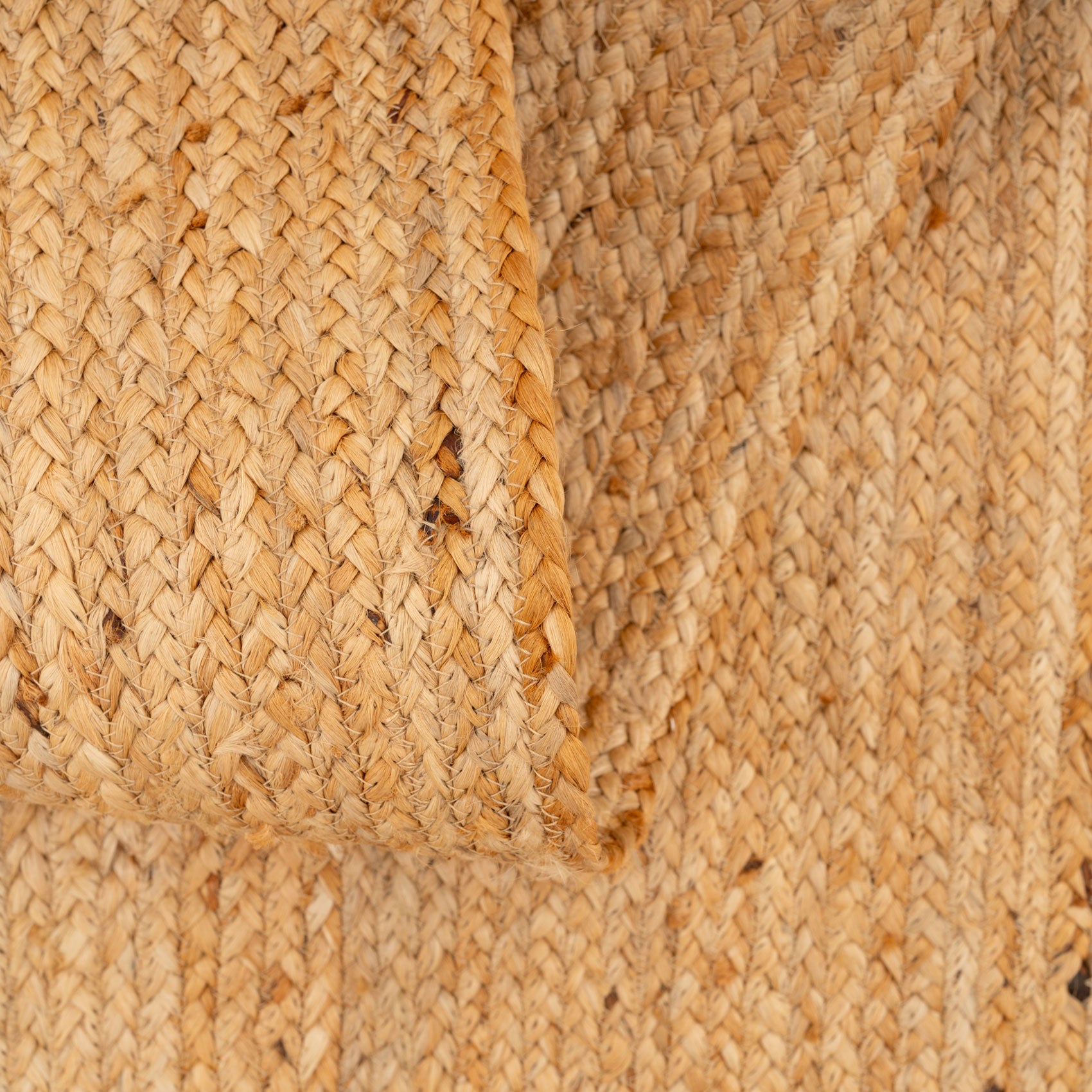 Rustic Jute Stair Carpet Runner - Althea