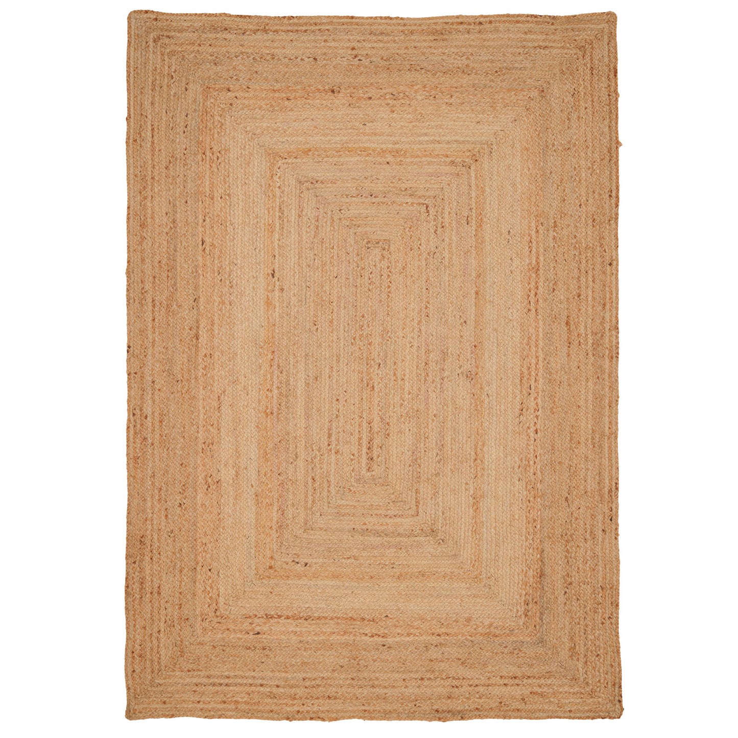 Natural Rustic Braided Jute Rug - Althea | Living Room Rugs | Kukoon ...