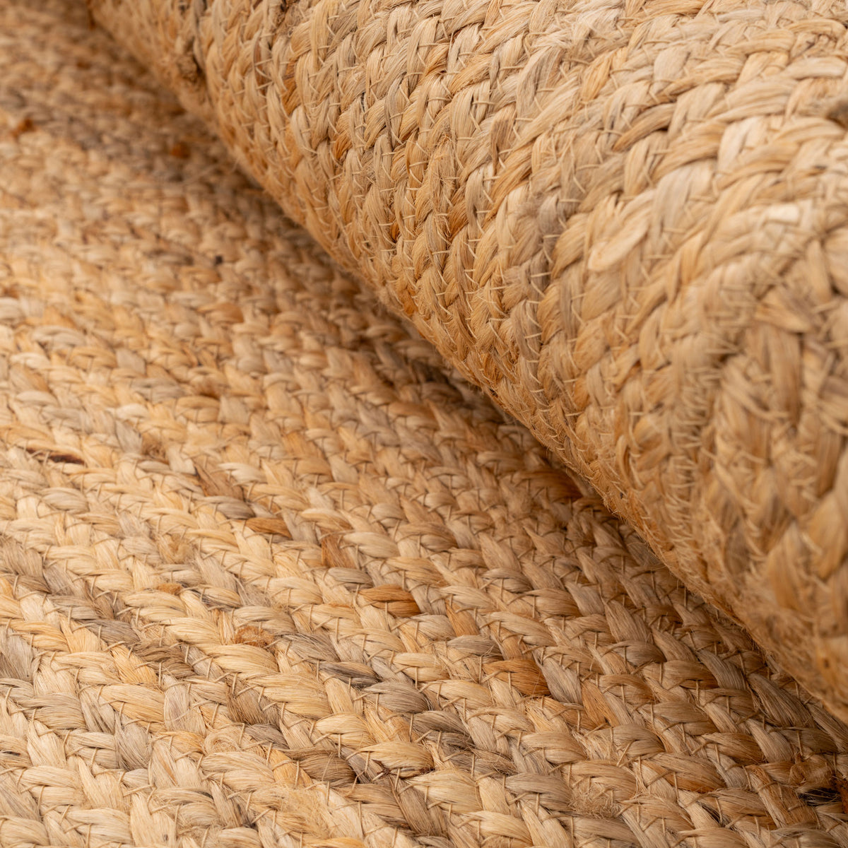 Rounded Edge Jute Runner Rug - Casper