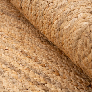 Rounded Edge Jute Runner Rug - Casper