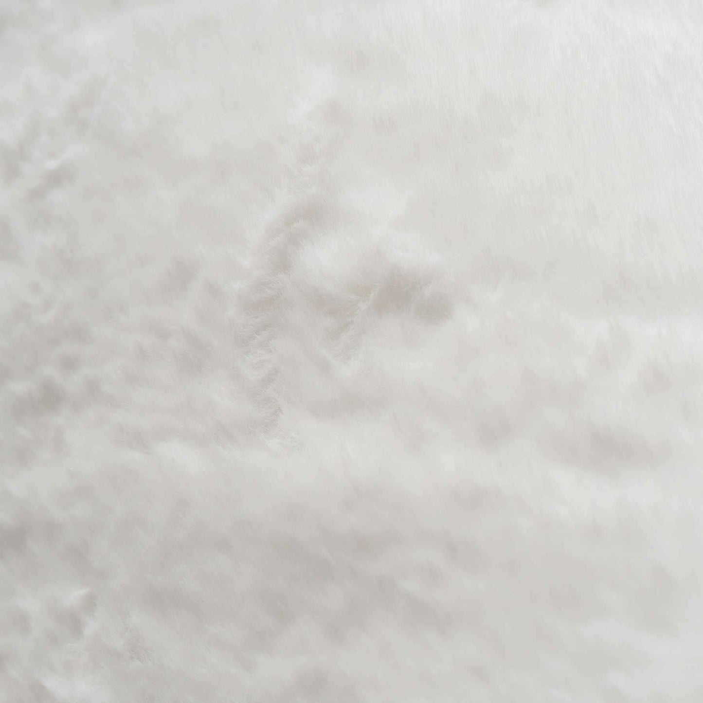 Super Soft White Faux Fur Runner Rug