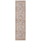 Washable Blue Heritage Runner - Sonder