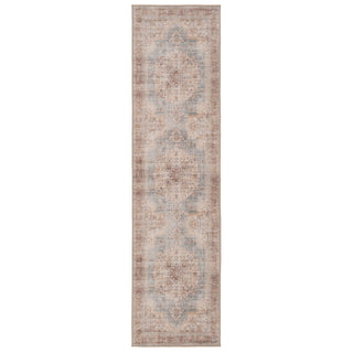 Washable Blue Heritage Runner - Sonder