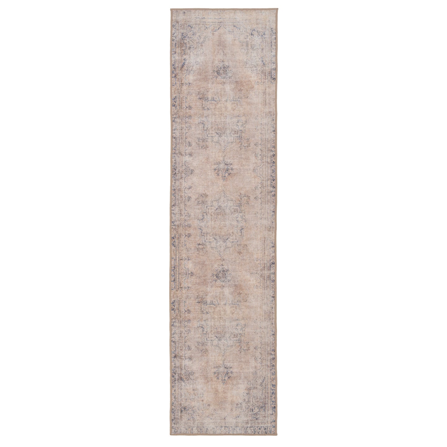 Washable Terracotta Vintage Runner - Wander