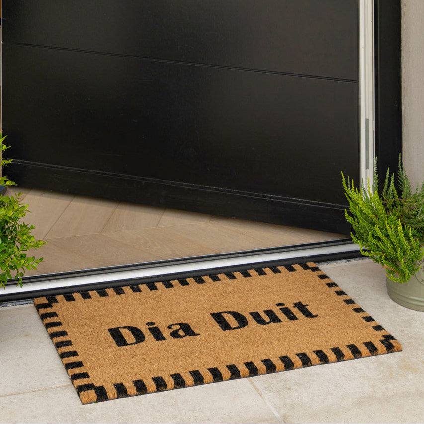 Dia Duit Coir Doormat