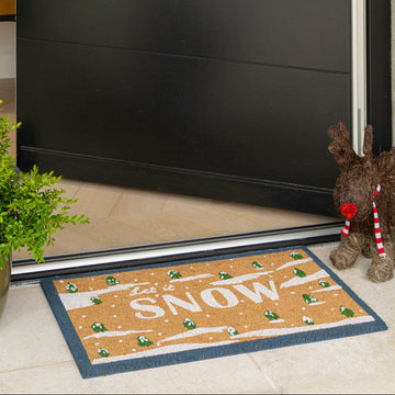 Snow Alpine Coir Doormat