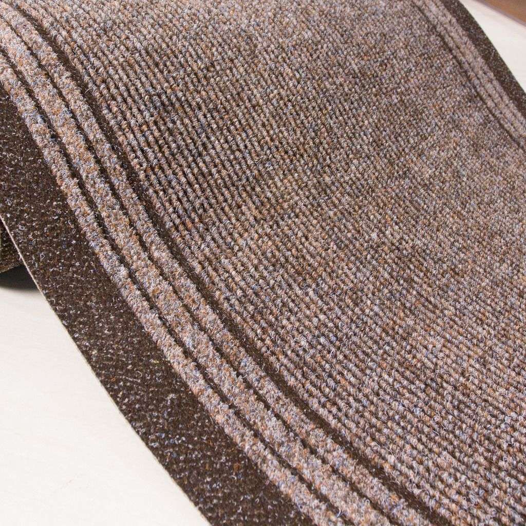 Brown Hard Wearing Runner Rugs