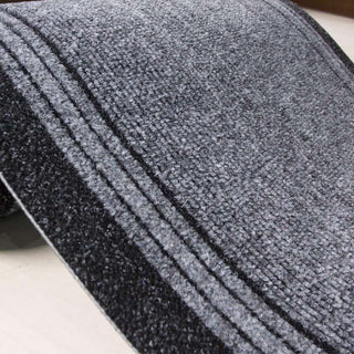 Grey Hard Wearing Runner Rugs