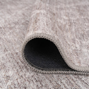 Washable Grey Kitchen Mat - Brindle