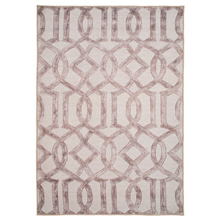 Washable Neutral Geometric Rug - Burrow