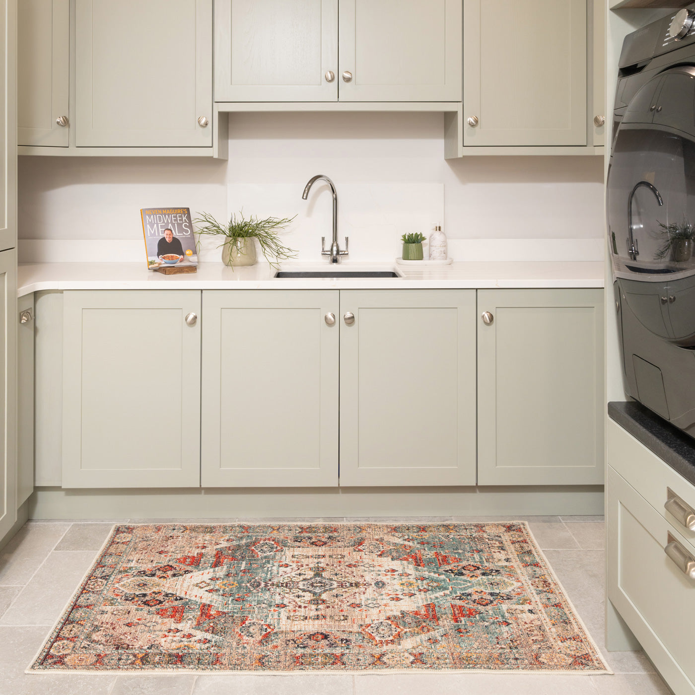Washable Colourful Kitchen Mat - Hue | Kitchen Rugs | Kukoon Rugs Online
