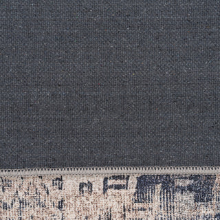 Washable Blue Traditional Rug - Kith