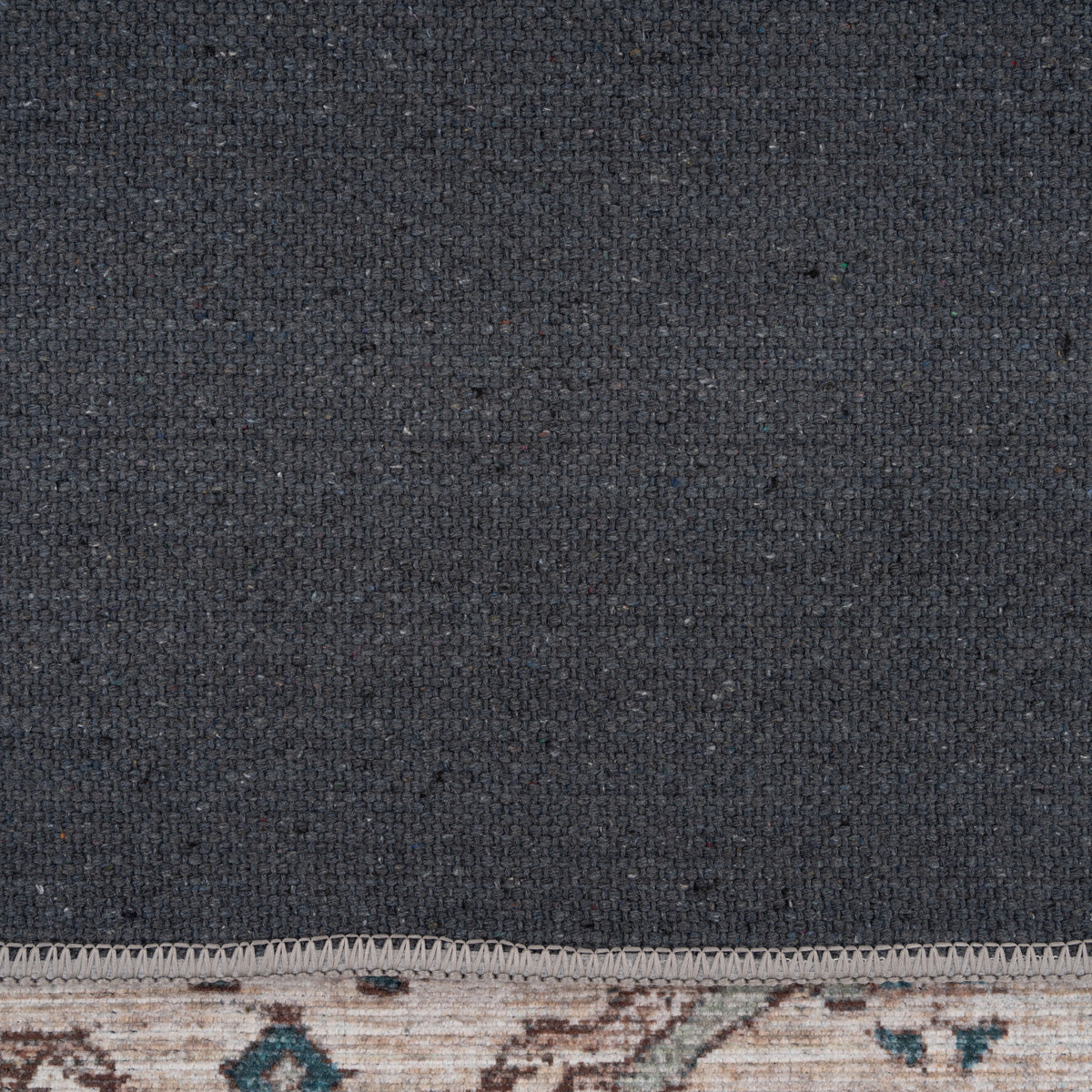 Vintage Greige Teal Washable Rug - Saxe | Living Room Rugs | Kukoon ...