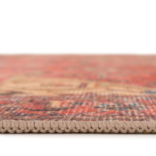 Kashan Washable Terracotta Runner - Viv