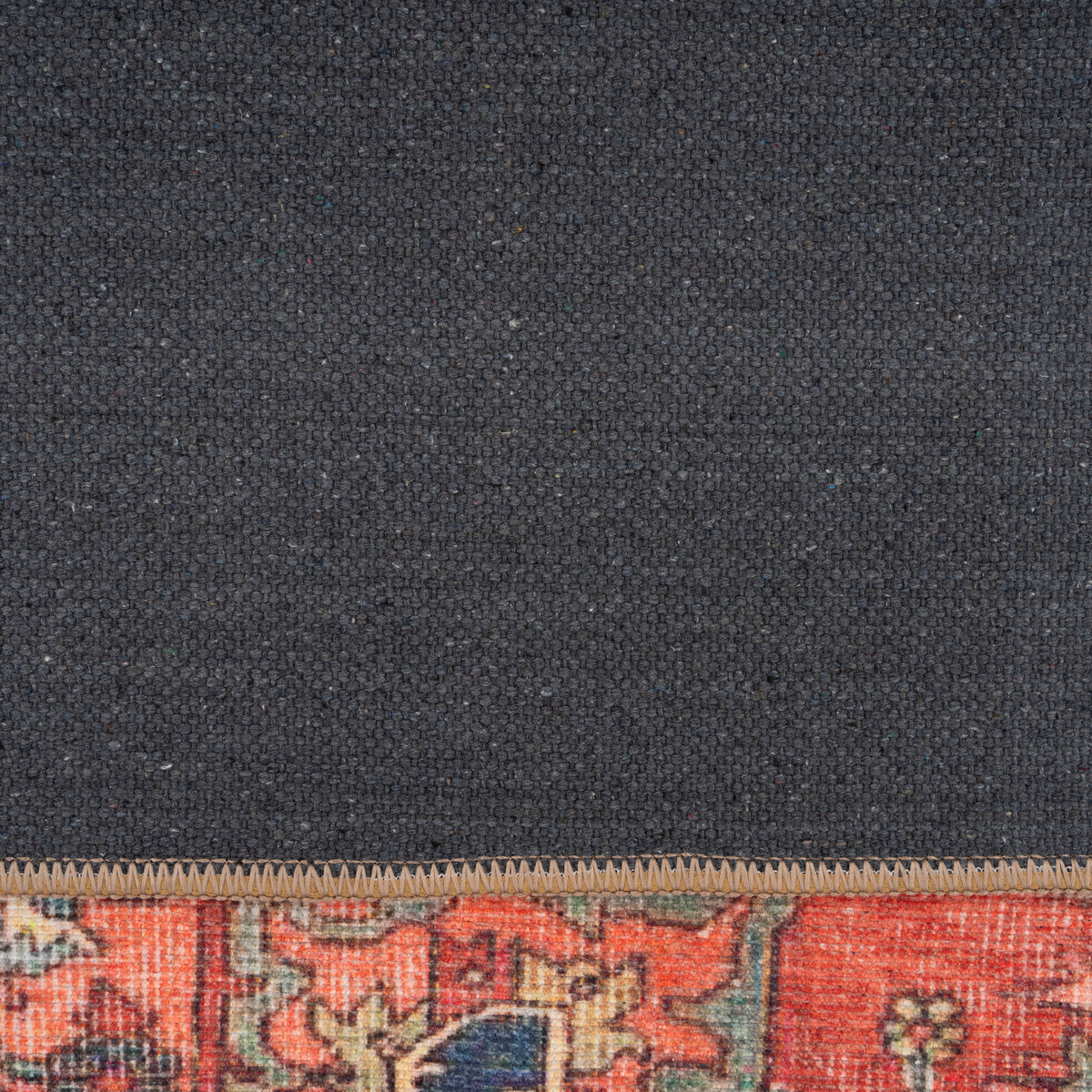 Kashan Washable Terracotta Runner - Viv