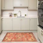 Washable Red Kitchen Mat - Viv