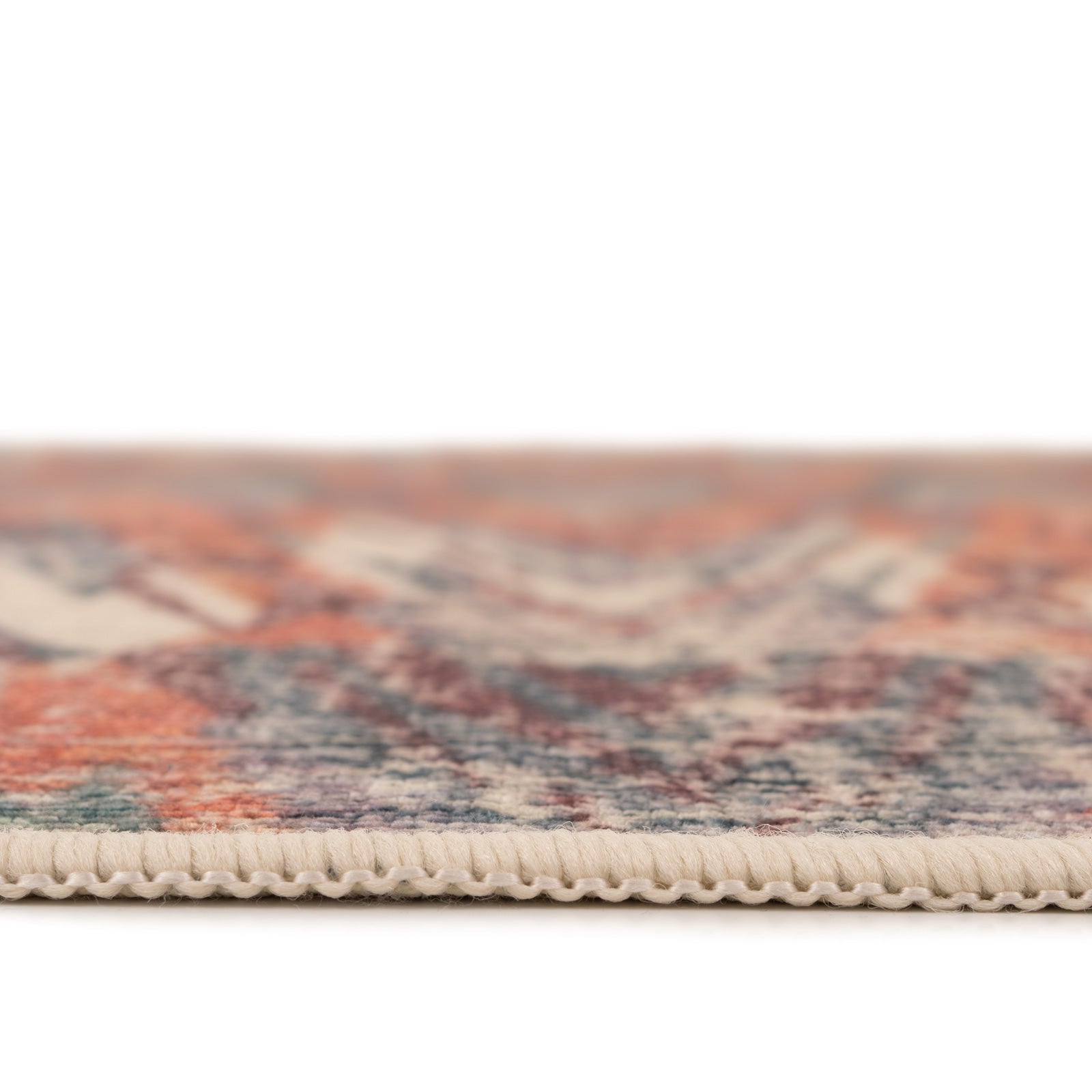 Washable Multicolour Zig Zag Runner - Ziggy