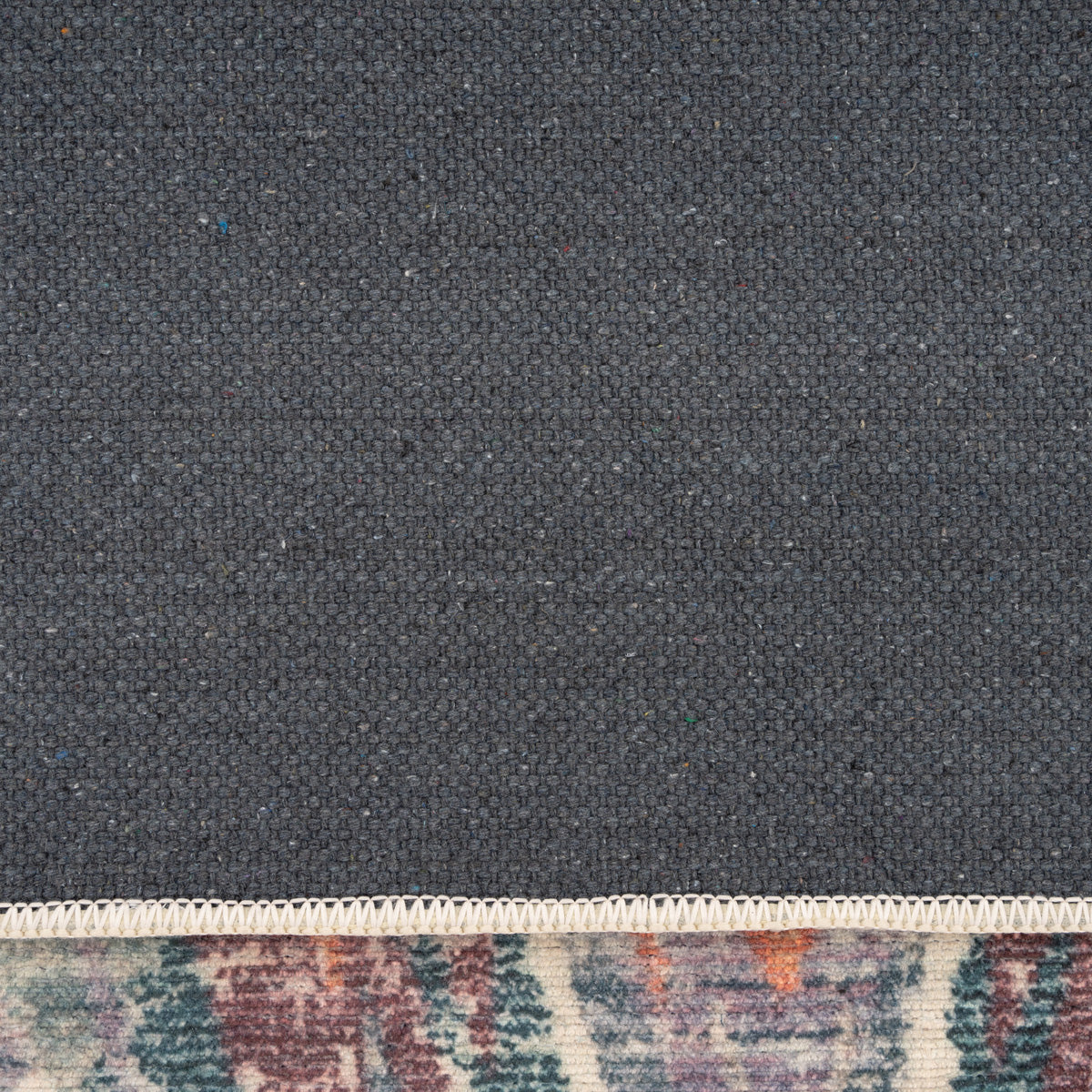 Washable Multicolour Zig Zag Runner - Ziggy