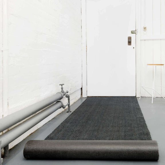 Thick Tough Durable Grey Coir Matting Cut to Measure Living Room