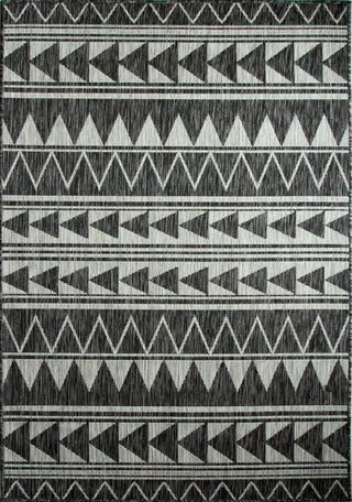 Grey Aztec Outdoor Rug - Callow