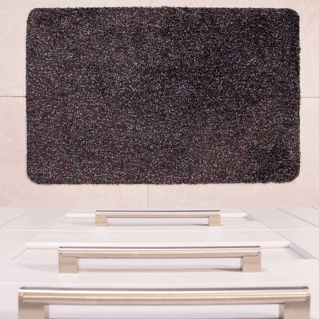 Dark Durable Eco-Friendly Washable Doormats