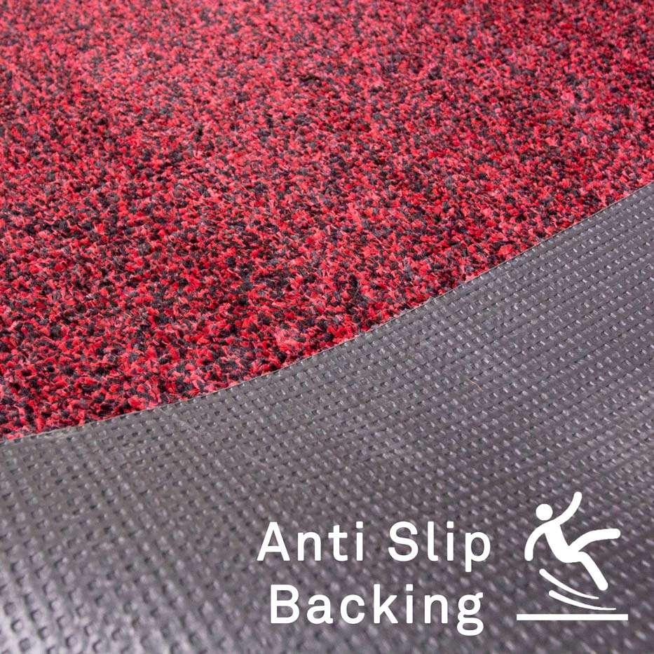 Red Durable Eco-Friendly Washable Doormats