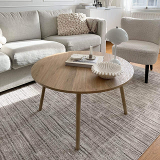 Subtle Beige Geometric Area Rug - Noah