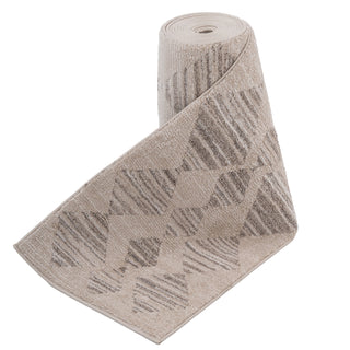 Neutral Diamond Pattern Area Rug - Lucas