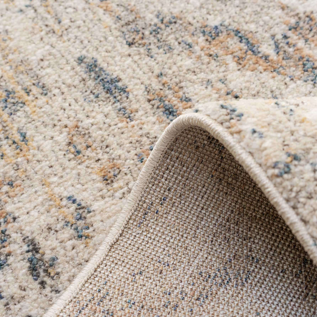 Natural Toned Diamond Hall Runner Rug | Runner Rugs | Kukoon Rugs Online
