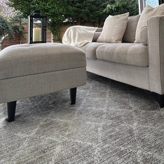 Washable Greige Berber Rug - Brindle