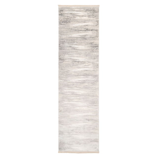 Grey Brush Strokes Area Rug - Nami