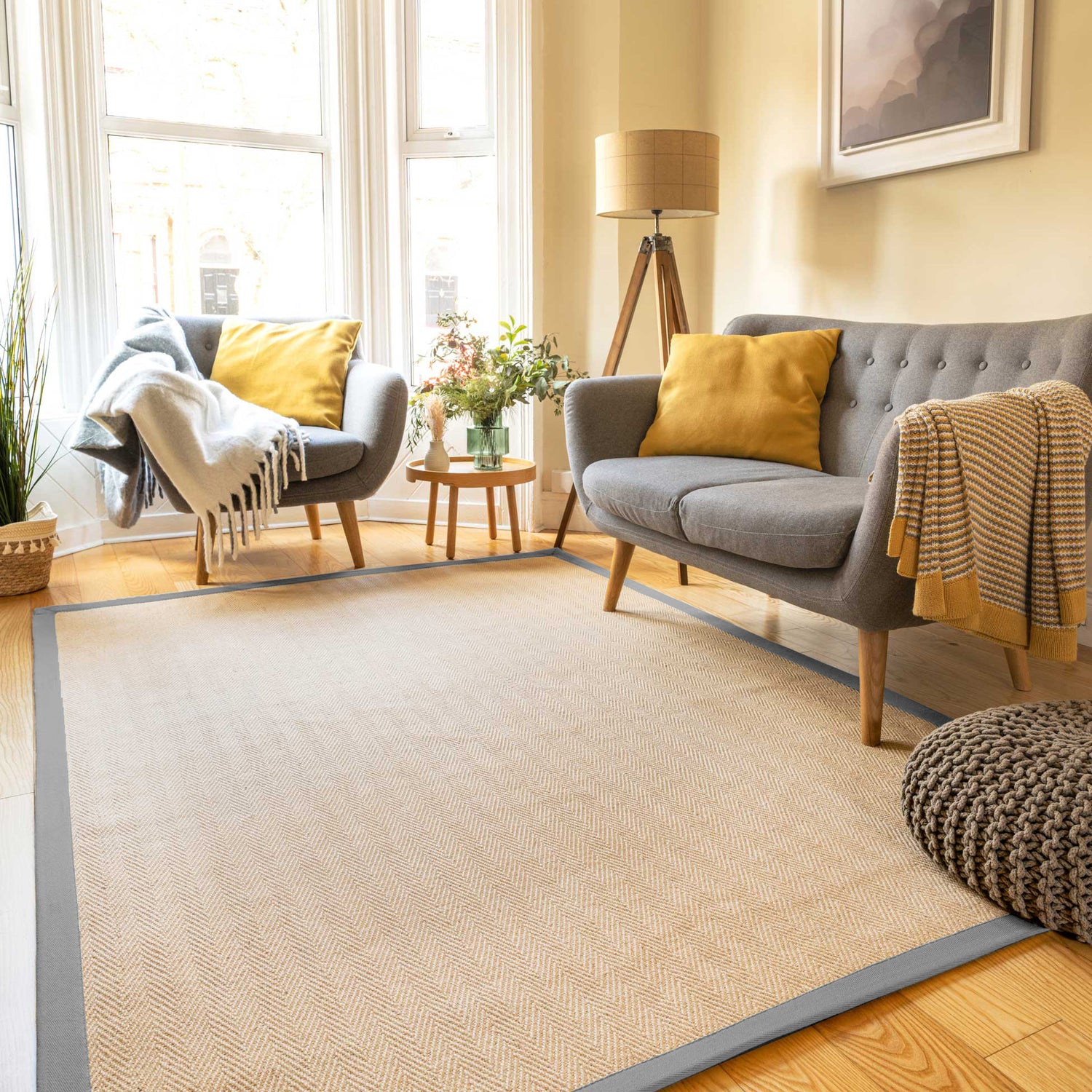 Living Room With Jute Rug: Stylish Tips to Transform Your Space