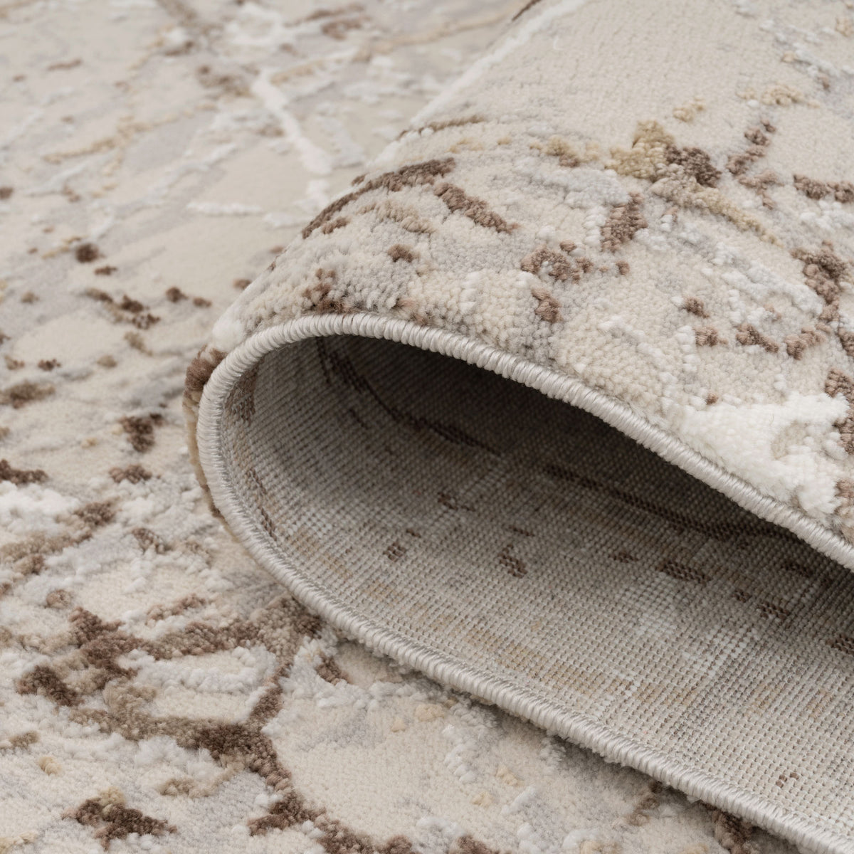 Marble Effect Lustre Rug - Ori