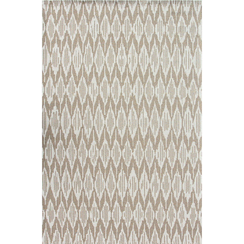Natural Stripe Woven Sustainable Recycled Cotton Rug | Living Room Rugs ...