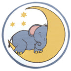 Yellow Elephant Kids Nursery Rug