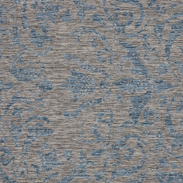 Aqua Flatweave Outdoor Rug - Lanark