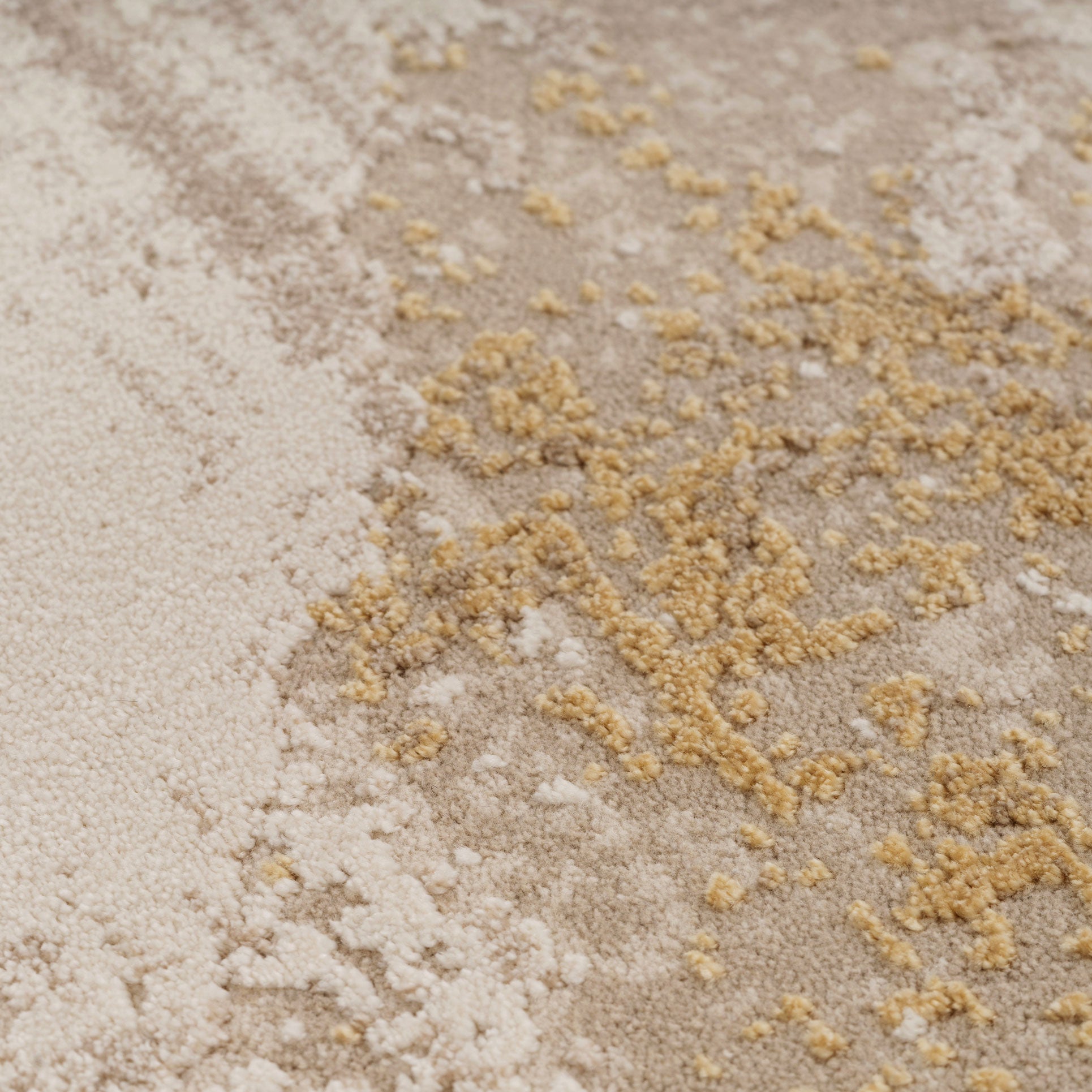 Natural Marble Beige Runner Rug