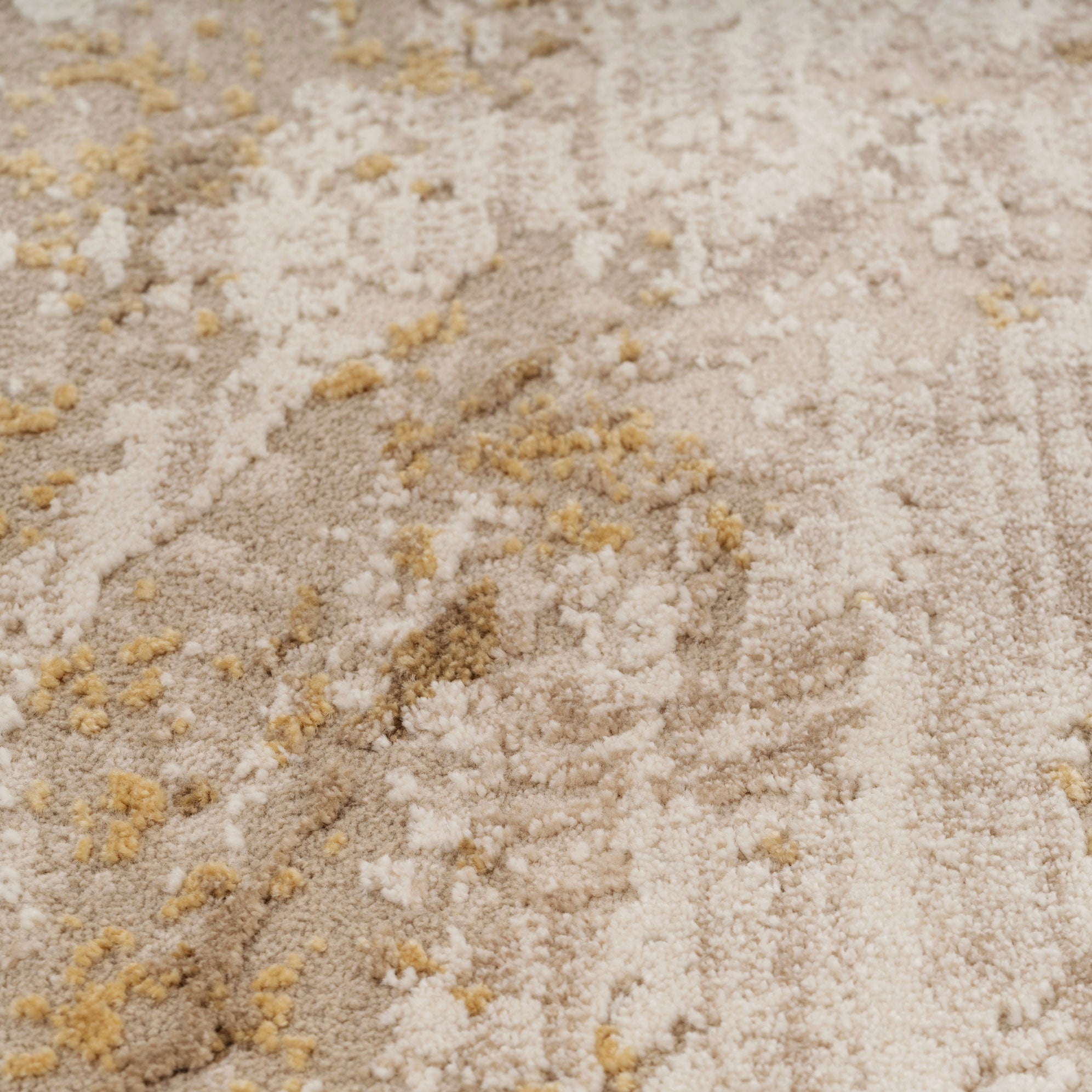 Natural Marble Beige Runner Rug