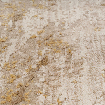 Natural Marble Beige Runner Rug