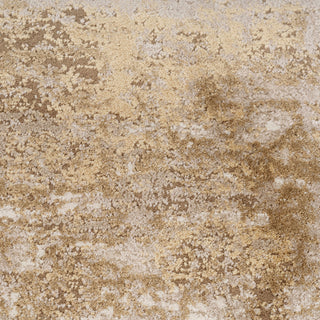 Distressed Beige Runner Rug