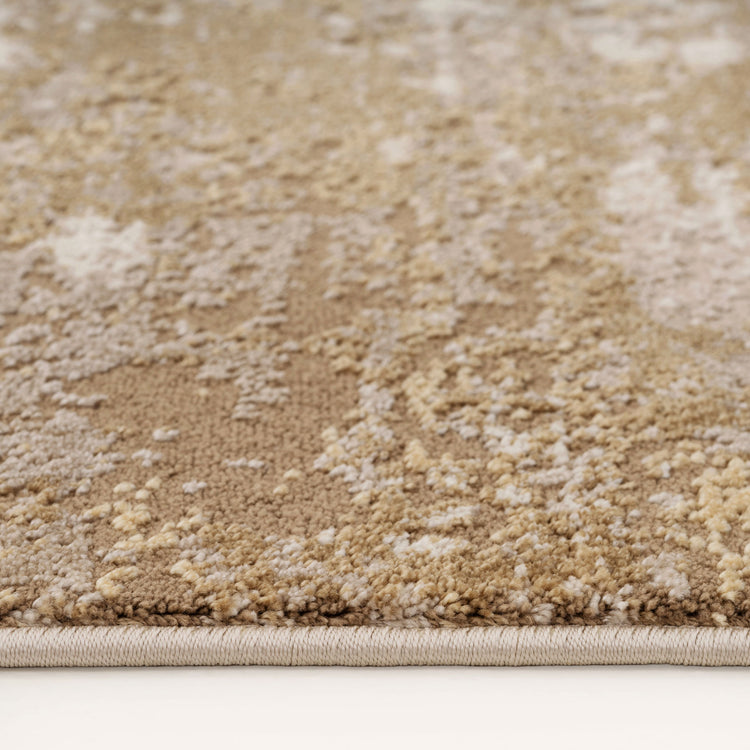 Distressed Beige Living Room Area Rug