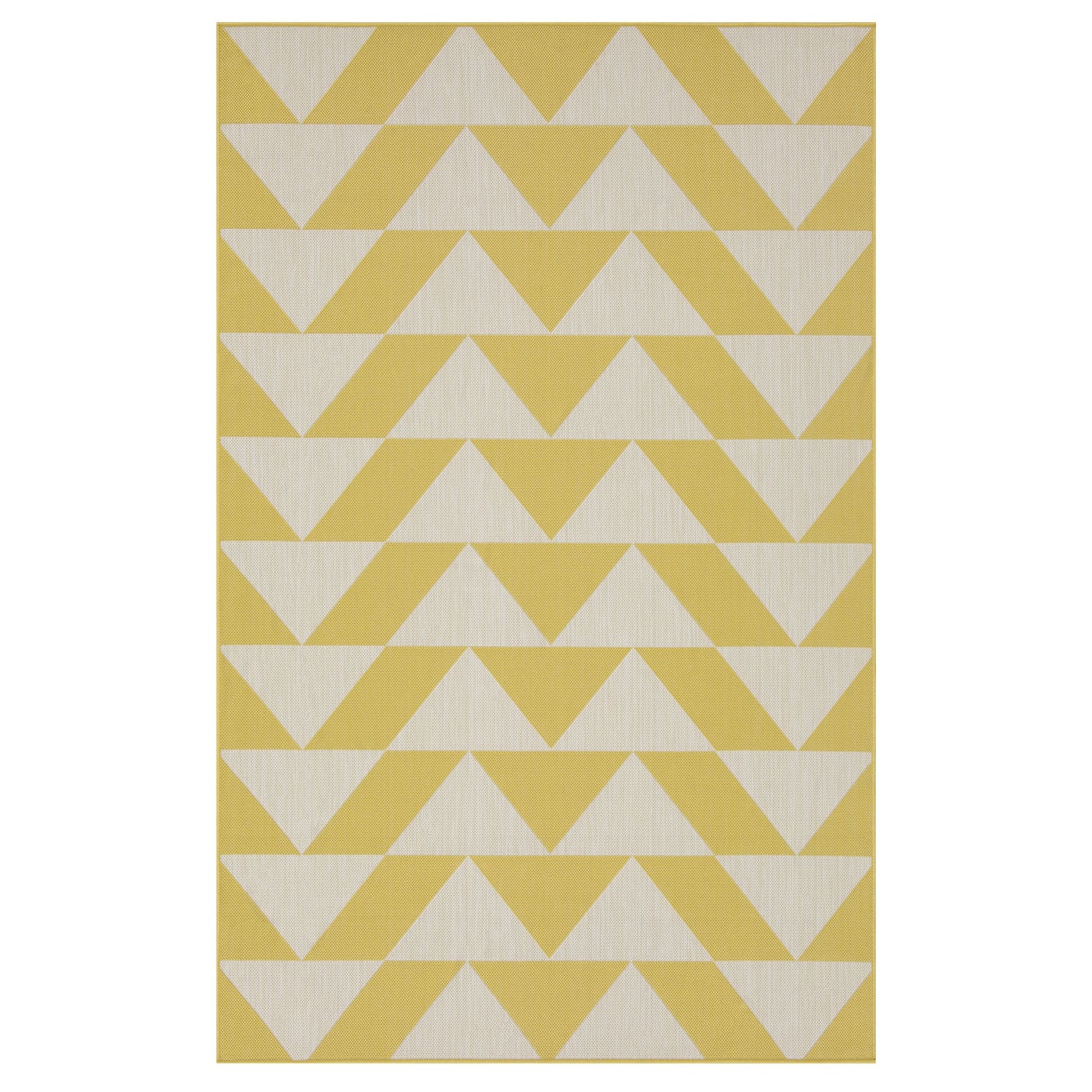 Yellow Geometric Outdoor Rug - Marlo