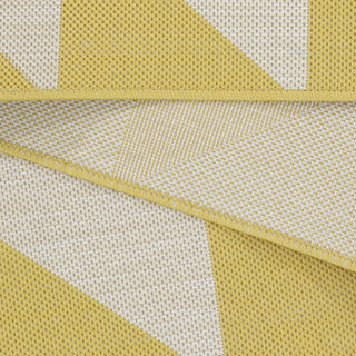 Yellow Geometric Outdoor Rug - Marlo