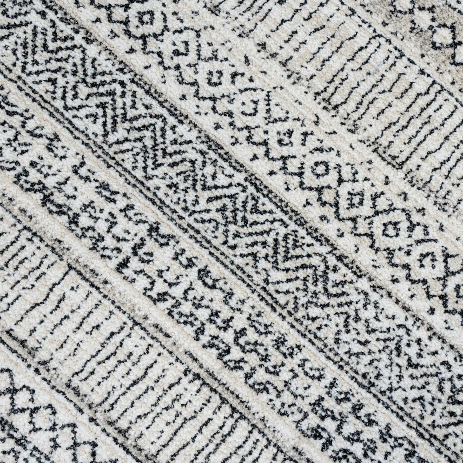 Soft Underfoot Grey Tribal Moroccan Berber Runner Rug
