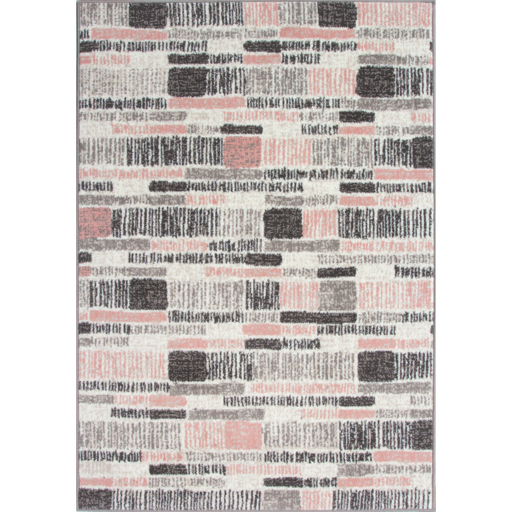 Gray Pink Rag Rug Pink Grey Modern Area Rug – Kukoon Rugs Online