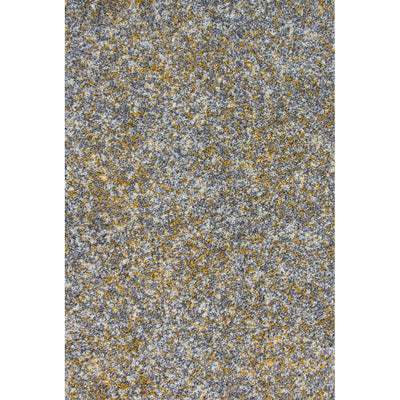 Ochre Luxurious Shaggy Living Room Rug