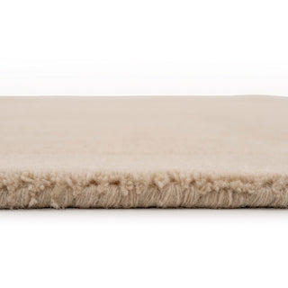 Neutral Bordered Wool Rug - Olann Neutral